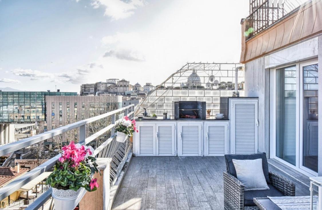 St. Peter penthouse Lejlighed Rom Eksteriør billede